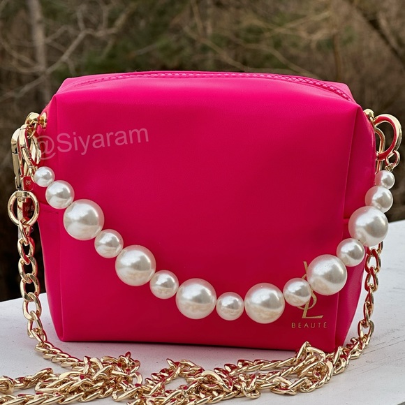 Yves Saint Laurent Cosmetic bag/ clutch/ pouch to Crossbody - Picture 2 of 12